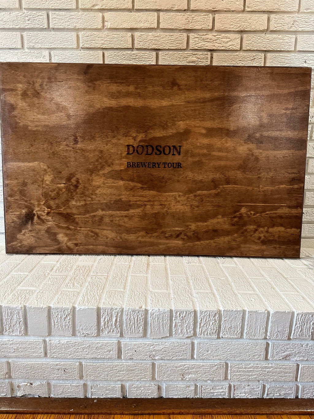 SMALL - Custom Wooden Brewery Collectors Sticker Board (Copy)