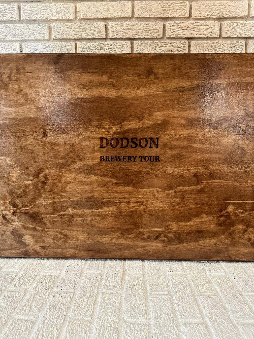 SMALL - Custom Wooden Brewery Collectors Sticker Board (Copy)