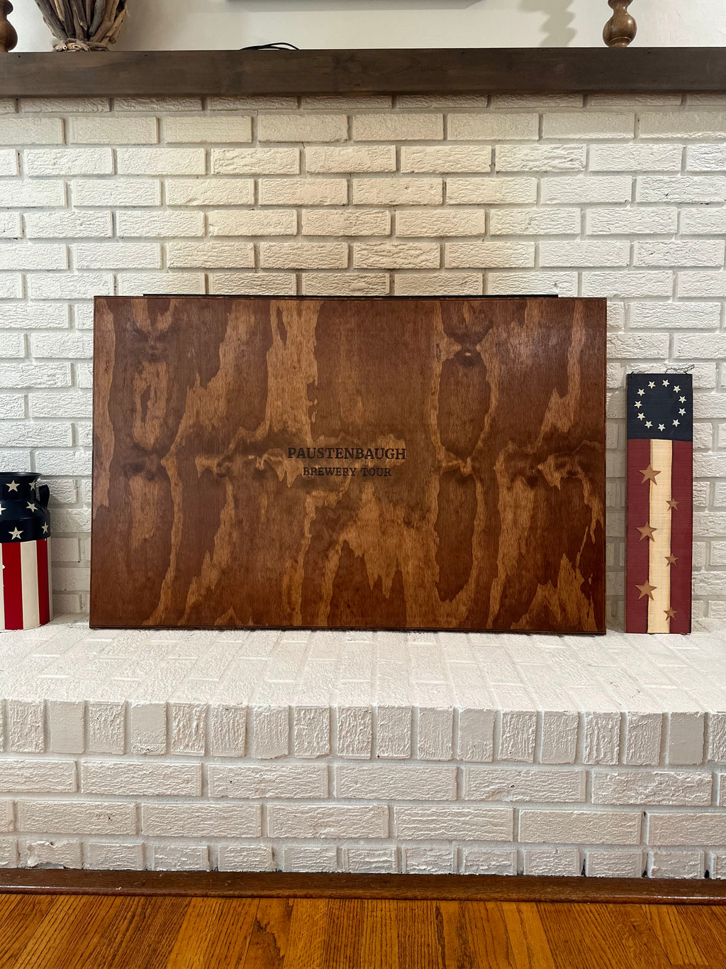 SMALL - Custom Wooden Brewery Collectors Sticker Board (Copy)