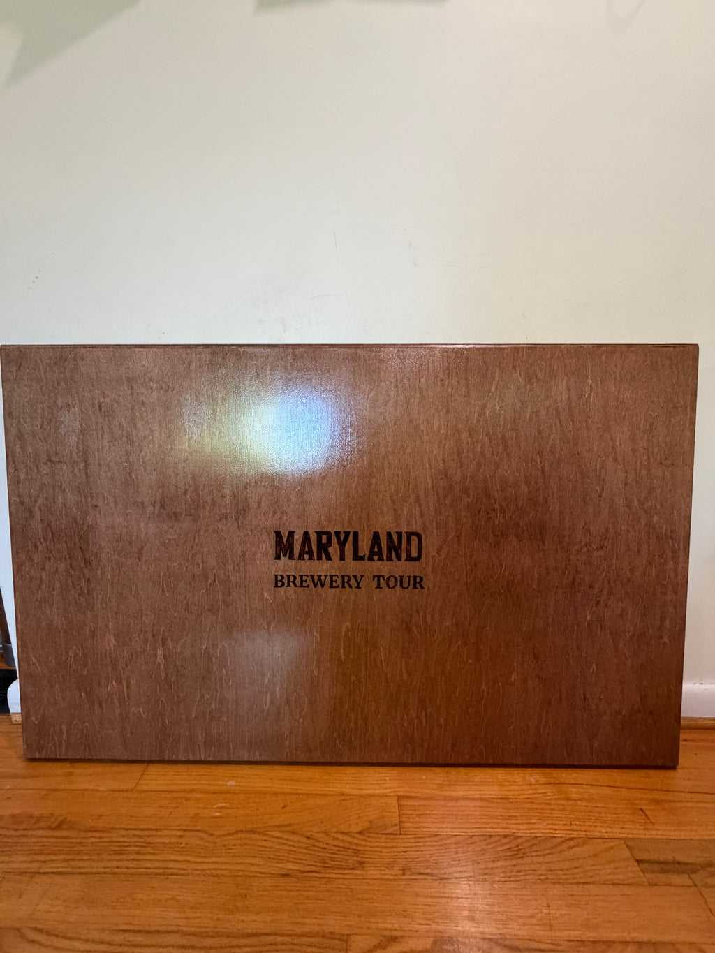 Maryland Brewery Sticker Board